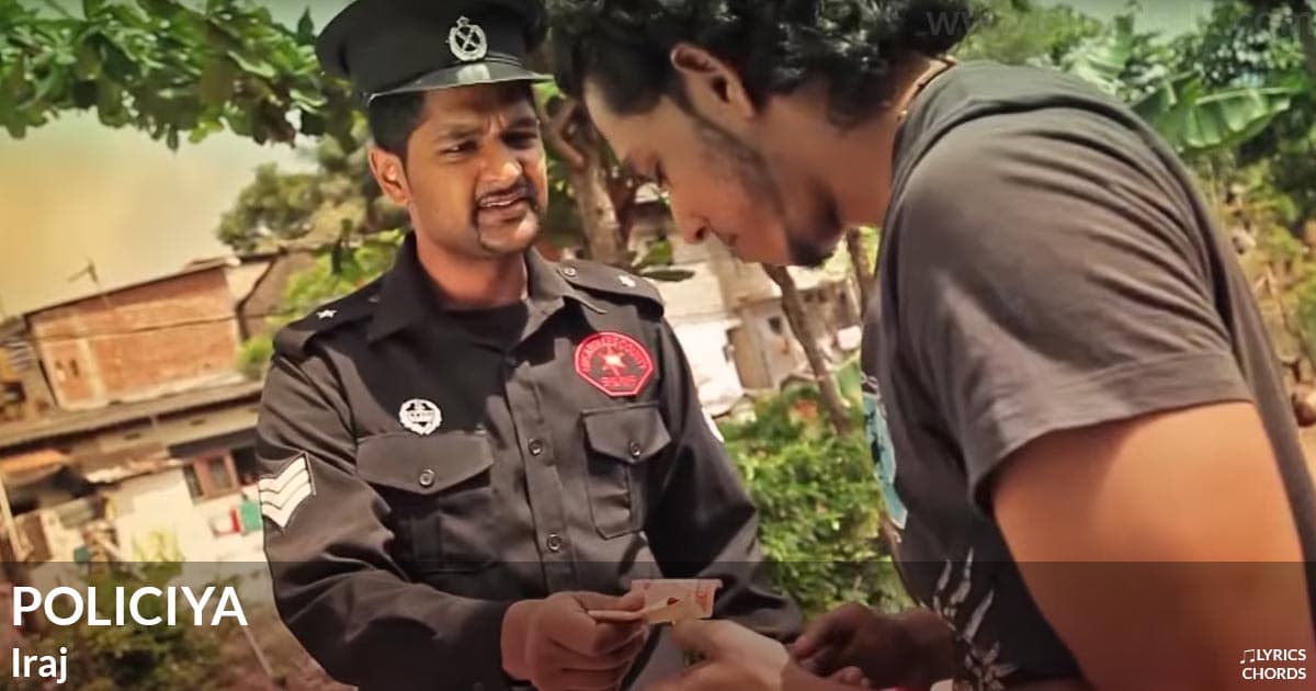 Policiya lyrics by Iraj Weeraratne - Sinhala song cover image and music details | Lyrics-lk.com